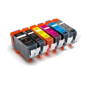 6 PK Printer Ink Cartridges use for Canon PGI-220 CLI-221 MP980 MP990 - Picture 1 of 1
