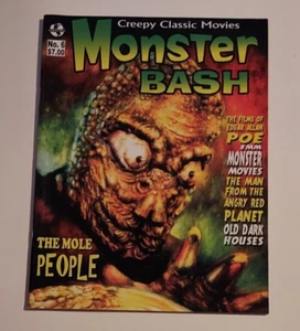 2007 MONSTER BASH MAGAZINE #6 THE MOLE PEOPLE ISSUE VF/NM - Imagen 1 de 2