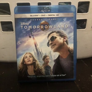 Tomorrowland (Blu-Ray/DVD, 2015, Widescreen) - Picture 1 of 5
