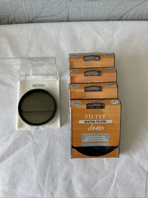 72mm Nikon Fit Filters CPL, ND 2/4/8 Plus Slim Fader - Image 1 of 3
