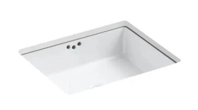 Fregadero de baño Kohler K-2330-0 Kathryn 19-3/4" rectangular bajo montaje Foto 1 de 2