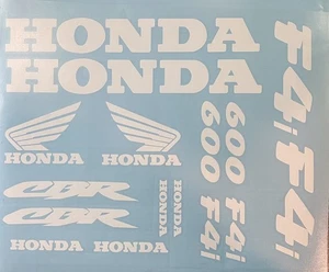 HONDA CRB 600F4 Decal Kit, Custom Motorcycle Graphic, 20 Colors, Yr 1999 to 2000 - Picture 1 of 7