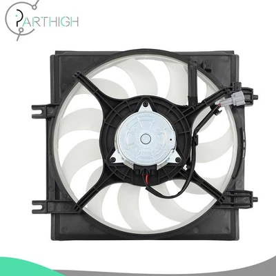 Conjunto de ventilador de refrigeração condensador AC carro elétrico para 2008-2013 Subaru Impreza - Imagem 1 de 4