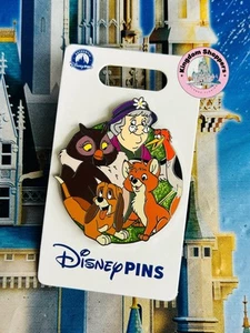Prendedor de racimo familiar de los parques Disney 2025 Fox & The Hound Tod Copper Boomer Tweed - Imagen 1 de 1