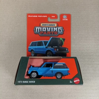 2025 Matchbox Moving Parts 1975 Range Rover Blue  - Image 1 of 4