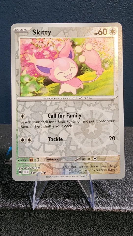 Skitty Reverse Holo SV05: Temporal Forces 130/162 NM - Image 1 of 1