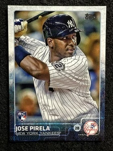 Jose Pirela #594 2015 Topps Baseball RC Rookie Karte Menge New York Yankees - Bild 1 von 2