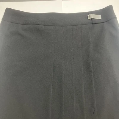 Falda para mujer negra CALVIN KLEIN forrada elástica debajo de la rodilla 10 Foto 1 de 4