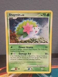 Shaymin 14/127 Holo Rare Pokemon Karte Platin MP - Bild 1 von 10