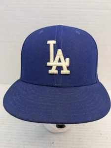 Los Angeles Dodgers New Era Authentic On-Field 59FIFTY Fitted Hat - Blue. (H3) - Picture 1 of 12
