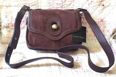 Hermoso Bolso de Mano de Cuero Marrón Hecho por Nanette LePore Foto 1 de 4