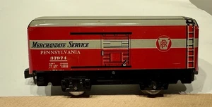 Marx 37974 PRR Merchandise Boxcar - 6 in. / 4 wheel - Plastic Knuckle Couplers - Picture 1 of 7