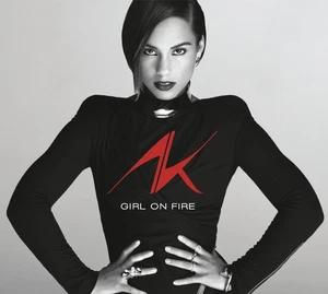 Girl On Fire [CD] Alicia Keys [*READ* Ex-Lib. DISC-ONLY] - Picture 1 of 1