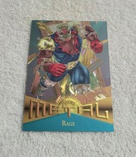 1995 Fleer Marvel Metal Chrome #68 "Rage" NM