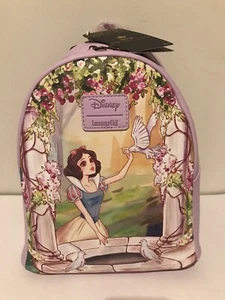 Mini zaino borsa Loungefly Disney Biancaneve sette nani auguri ritratto - Foto 1 di 6