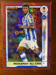 2022-23 Topps Chrome Merlin UEFA Mohamed Ali Cho #123 Rose Gold Shimmer /299