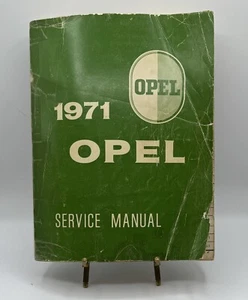 Vintage 1971 Buick Opel 1900 & GT Models OEM Service Manual - Imagen 1 de 1