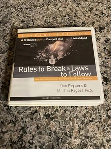 Rules to Break & Laws to Follow Don Peppers & Martha Rogers, Ph.D.-Audiobook - Picture 1 of 3