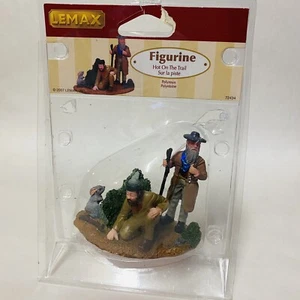 Lemax Christmas Village Collection Hot On The Trail 72434 Retired Rare HTF - Picture 1 of 6