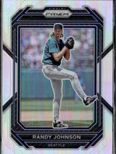 2023 Prizm Baseball Base Silver #5 Randy Johnson - Seattle Mariners