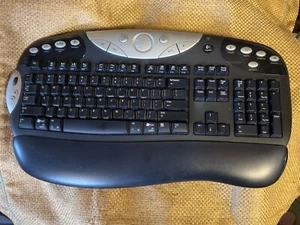 Logitech MX Duo Y-RJ20 Cordless Wireless Bluetooth Keyboard - VGC (867282-0100) - Zdjęcie 1 z 6