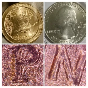 2015P Washington Quarter Uncirculated la Kisatchie Strike Doubling 3x hit mark - Picture 1 of 16