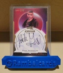 CZX Crisis Infinite Earths Rick Gonzalez as Rene Ramirez Autograph144/200 RG-RR