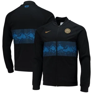 Inter Milan NIKE Men's Anthem Raglan Full Zip Track Jacket Black CW0450-010 Sz L - Picture 1 of 7