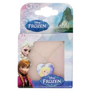 Collar Medallón Corazón Frozen Anna Elsa Disney Frozen - Imagen 1 de 2