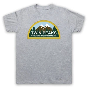 SHERIFF DEPARTMENT UNOFFICIAL TWIN PEAKS CULT TV SHOW MENS & WOMENS T-SHIRT - Picture 1 of 23