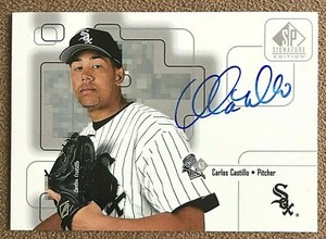 Carlos Castillo 1999 SP Signature Autographs #CC Chicago White Sox Baseball Card