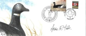 Canada - 1993 Duck Stamp PW4 Original Water Color Print FDC by Arine R. Fisk - Picture 1 of 1