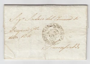 WW720-SICILIA-LETTERA DALLA DIREZIONE DELLE POSTE DI PALERMO X FIUMEFREDDO - Imagen 1 de 1