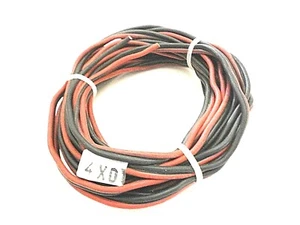 Audiokabel Rot/Schwarz 1,5mm 4,0Mt. - Bild 1 von 1