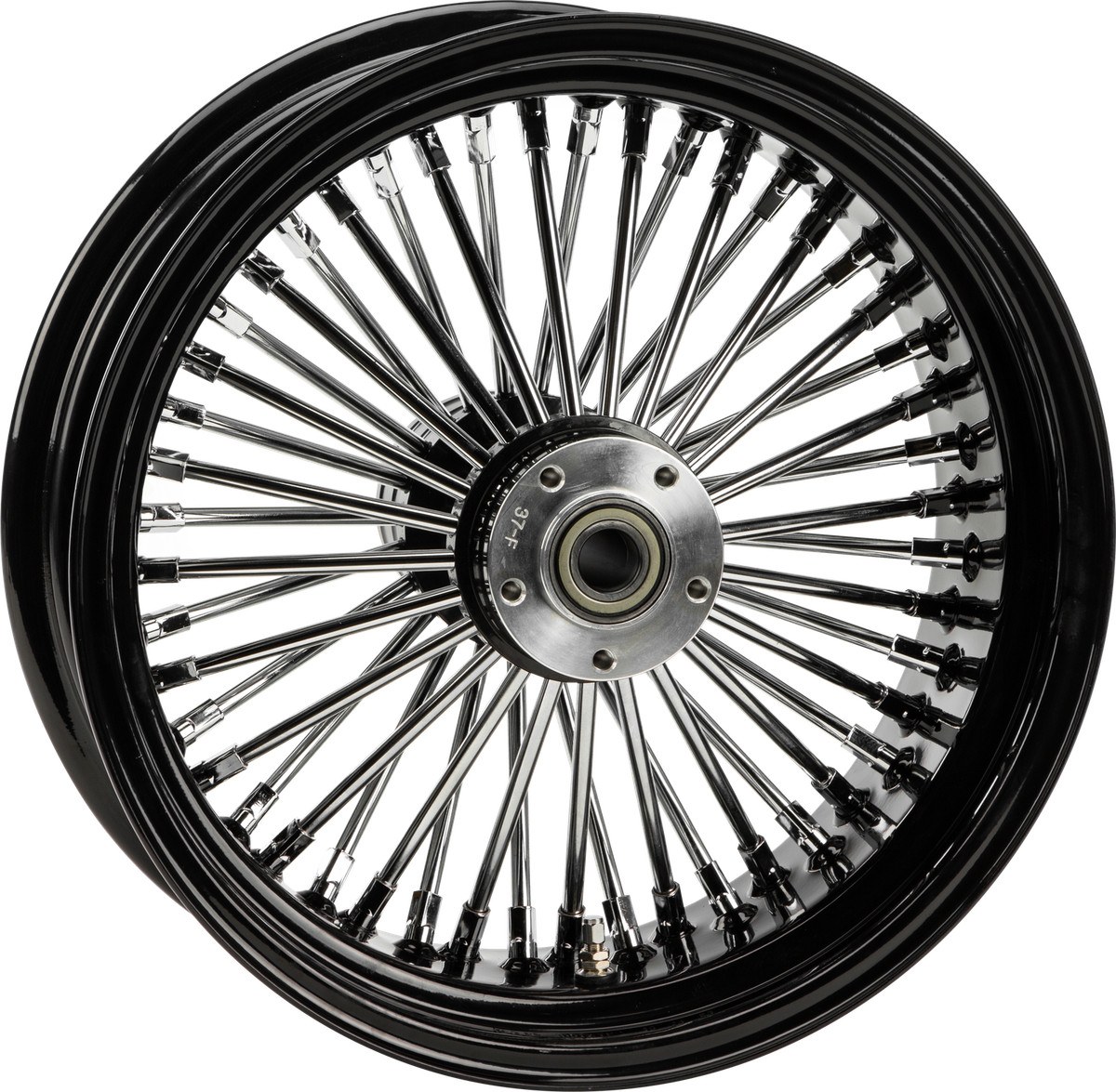 Custom Bike Wheels HardDrive 23x3.5 Chrome Spoke Wheel - Front 60-Spoke ...