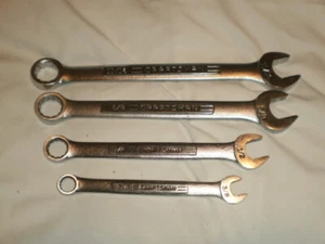 CRAFTSMAN USA VV Series SAE Combination 4pc. Wrench Set 3/8" 1/2'' 5/8'' 11/16'' - Picture 1 of 9