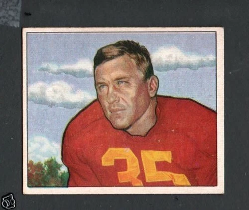 1950 Bowman Football Card #29 Bill Dudley-Washington Redskins Ex Mint Card - Image 1 of 1