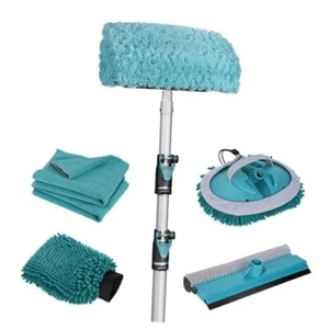 12FT Car Wash Brush with Long Handle, Car Cleaning Kit with Soft Wash Brush, - Picture 1 of 7