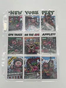 NYCC 2022 Exclusive TOPPS GPK GARBAGE PAIL KIDS 9 Card Set Scavenger Hunt - Picture 1 of 11