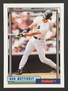 Don Mattingly 1992 Topps Baseball Card #300 (NM) - Picture 1 of 2