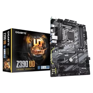 Neu GIGABYTE Z390 UD Mainboard LGA 1151 Intel Z390 4×DDR4 ATX HDMI M.2 Core - Bild 1 von 5