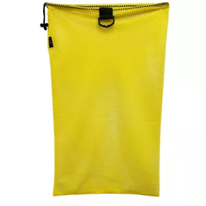 Nylon Netz Kordelzugbeutel mit D-Ring, mittel, ca. 18x30 - Bild 1 von 4