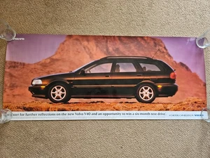 VOLVO V40 LAUNCH POSTER SALES BROCHURE - Picture 1 of 1