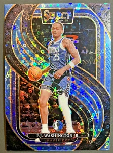 PJ Washington Jr 2024 Panini Select #154 Premier Light Blue Disco Prizm /99 - Picture 1 of 2