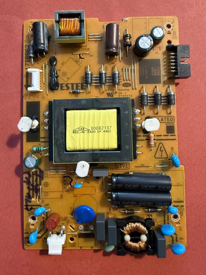 LT-32CA120 LT-39CA120A 32HAE4250 POWER SUPPLY 17IPS62 23620951 - Image 1 of 1