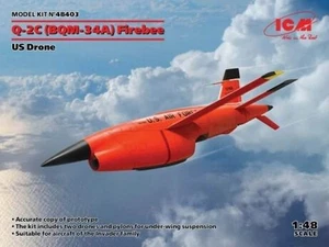 ICM Models 1/48 ICM Q-2C (BQM-34A) Firebee, US Drone (2 airplanes and pilons) (1 - Picture 1 of 1