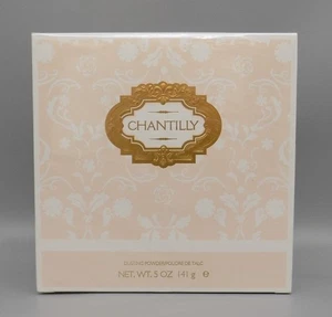 Polvo Dusting Chantilly by Dana sellado 5 oz TALC nuevo stock antiguo vintage - Imagen 1 de 7