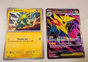 Mega Manectric ex 158/132 Arte Completo Mega Evolución Ultra Raro  - Imagen 1 de 3