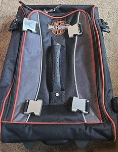 Harley-Davidson Rolling Wheel Duffel Bag Koffer 20"x13"x8" - Bild 1 von 7