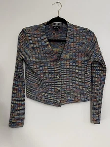 Art Class Pullover Strickjacke Mädchen Xl Blau Grün Gelb  - Bild 1 von 3